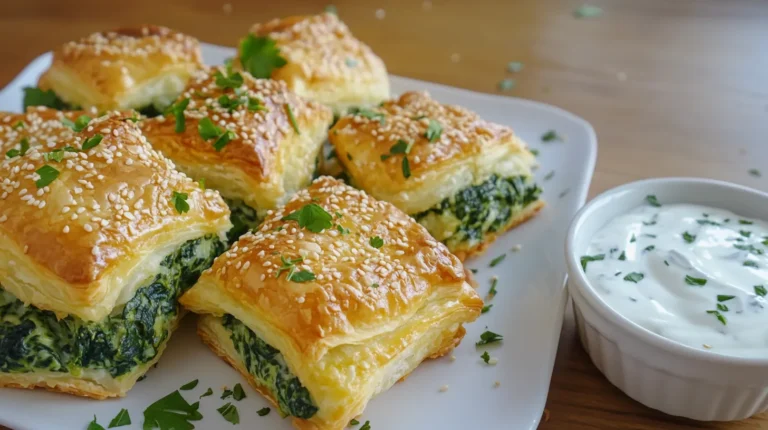 Feuilletés Au Fromage Et Épinards Au Airfryer