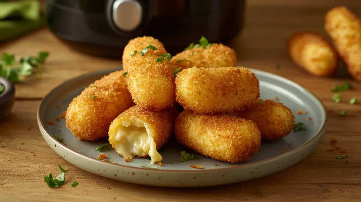 Recette Croquettes De Pommes De Terre Au Fromage Au Airfryer