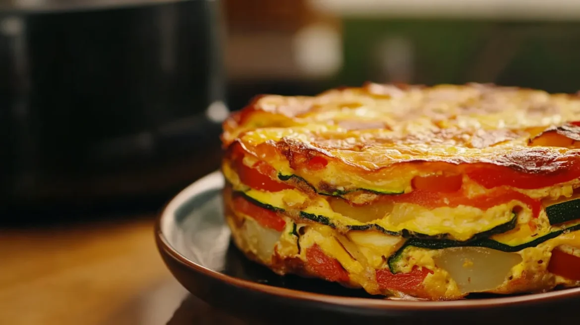 Recette Frittata Aux Légumes Au Airfryer