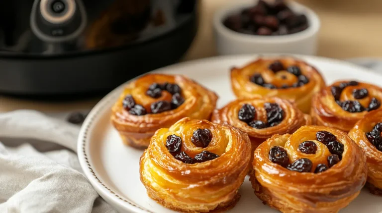 Recette pain aux raisins au Airfryer Recette Pain Aux Raisins Au Airfryer