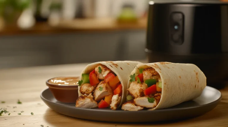 Recette Wraps Au Poulet Au Airfryer
