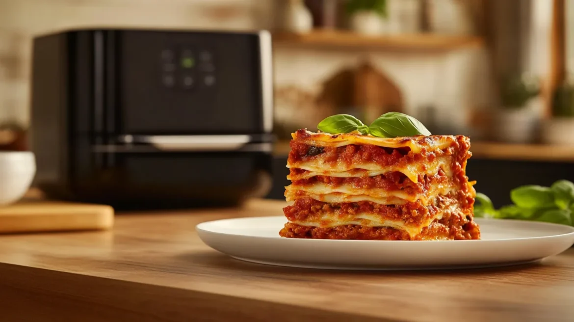 Recette Lasagnes Légères Au Airfryer