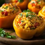 Recette Poivrons Farcis Au Boulgour Au Airfryer