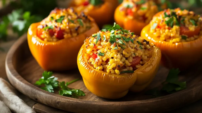 Recette Poivrons Farcis Au Boulgour Au Airfryer