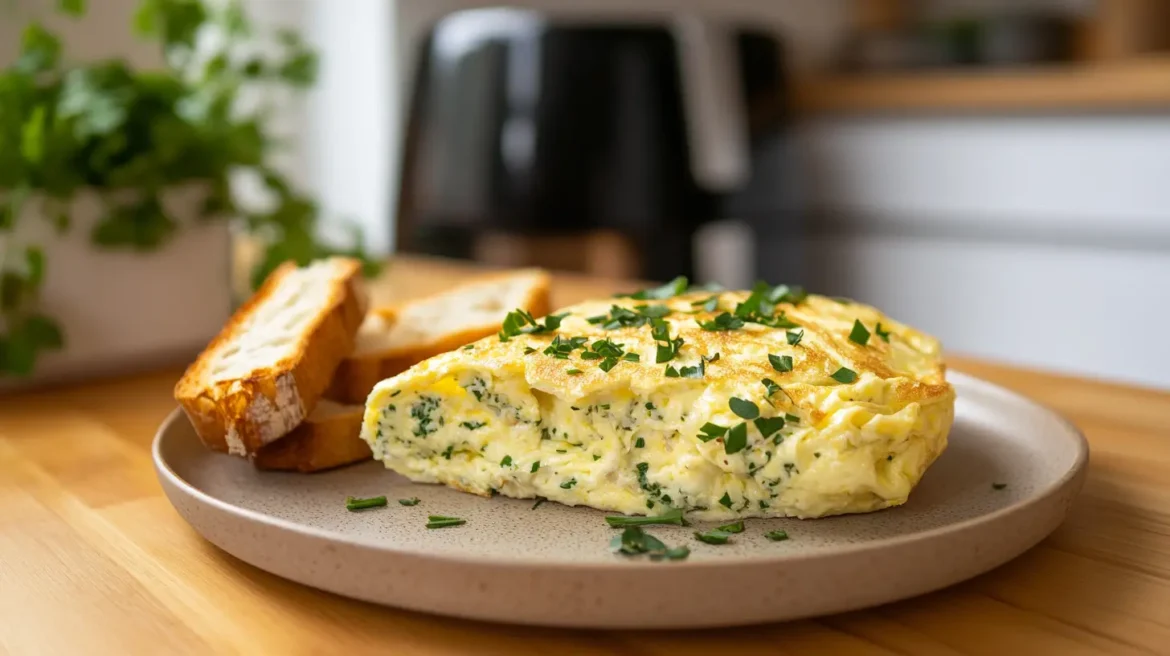 Recette Omelette Aux Fines Herbes Au Airfryer