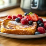 Recette Pain Perdu Aux Fruits Rouges Au Airfryer