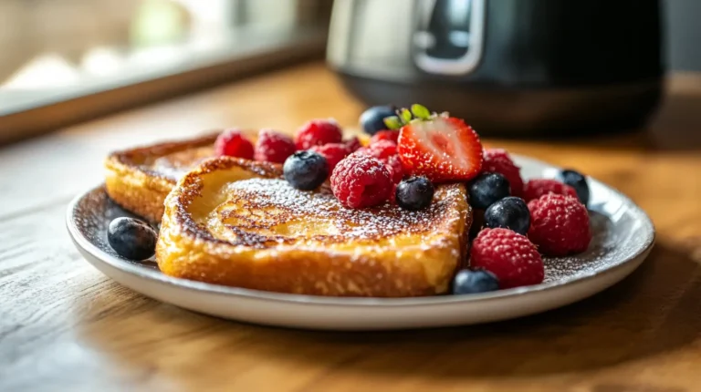Recette Pain Perdu Aux Fruits Rouges Au Airfryer