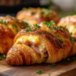 Croissants Au Jambon Au Airfryer