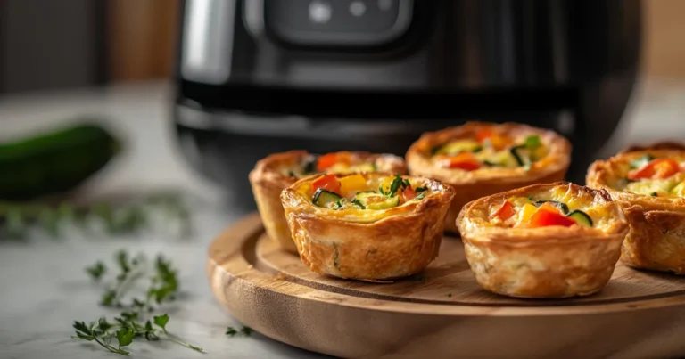 Mini Quiches Aux Légumes Au Airfryer