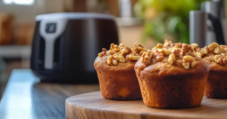 Recette Muffins aux noix au Airfryer Muffins Aux Noix Au Airfryer