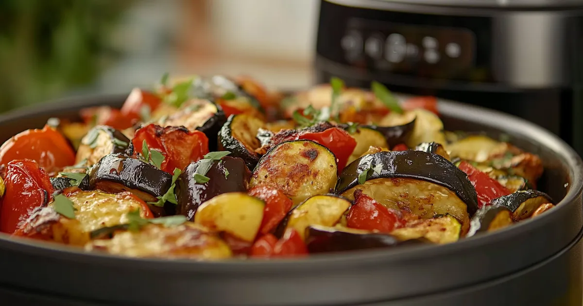 Recette Ratatouille Croustillante Au Airfryer
