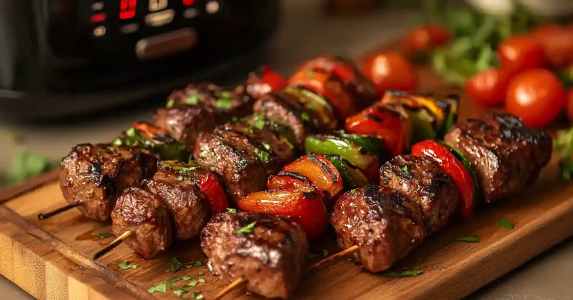 Recette De Brochettes De Bœuf Au Airfryer