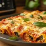 Recette De Cannellonis Aux Épinards Au Airfryer