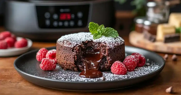 Recette De Fondant Au Chocolat Cœur Coulant Au Airfryer