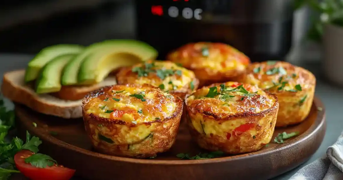 Recette Muffins aux œufs et légumes au Airfryer Recette Des Muffins Aux œufs Et Légumes Au Airfryer