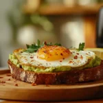 Tartine Avocat œuf Au Airfryer