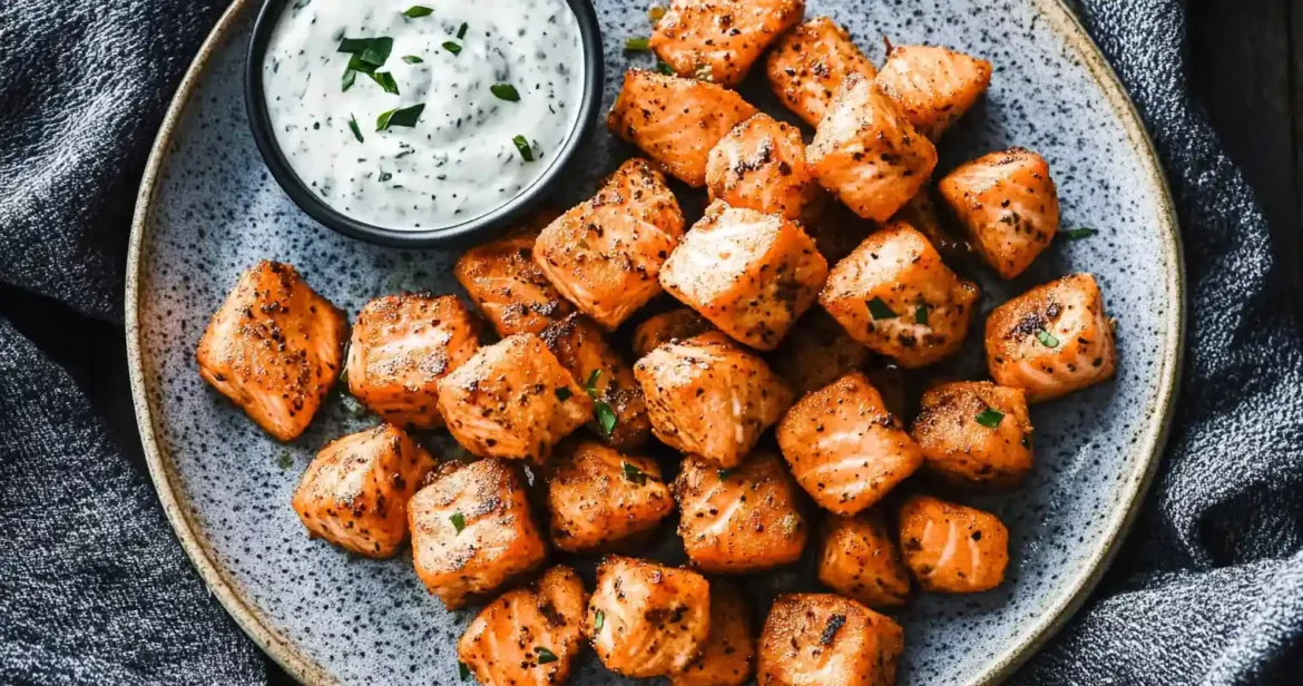 Bouchées De Saumon Au Airfryer