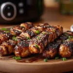 Brochettes De Poulet Teriyaki Au Airfryer