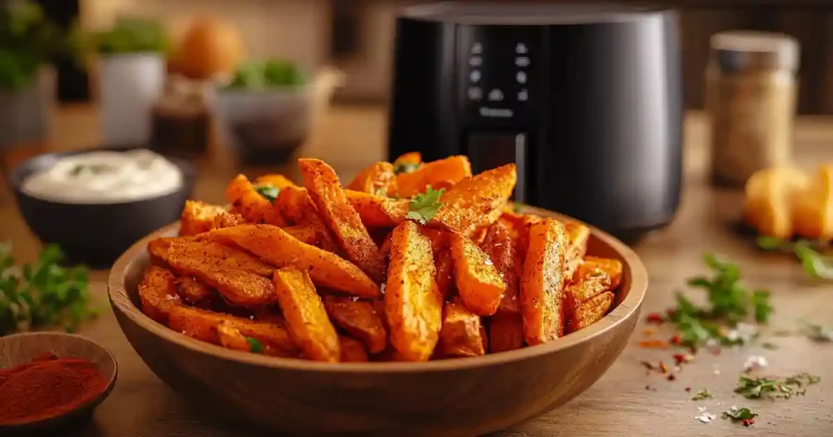 Frites De Patates Douces Au Airfryer