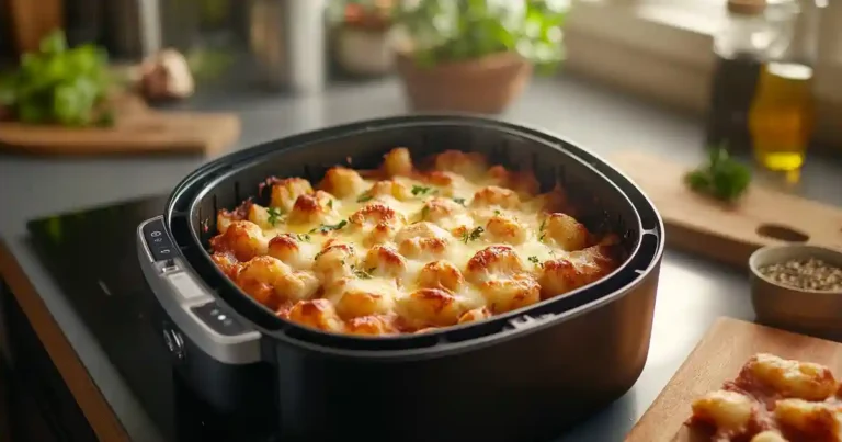 Recette Gratin de gnocchis au Airfryer Gratin De Gnocchis Au Airfryer