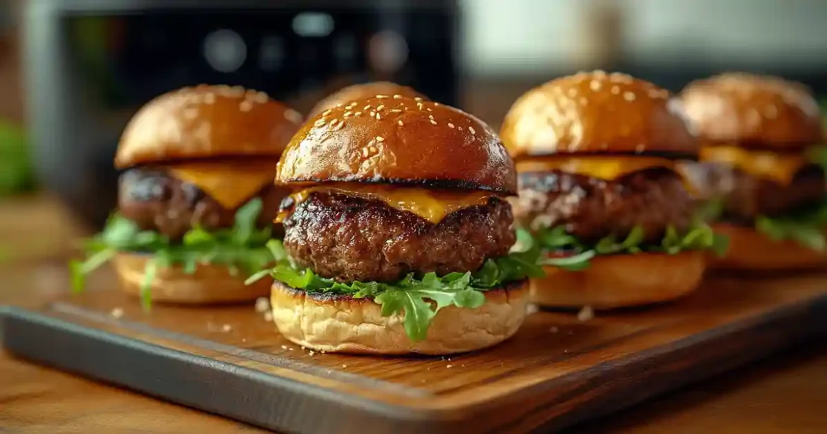 Mini Burgers Apéritifs Au Airfryer