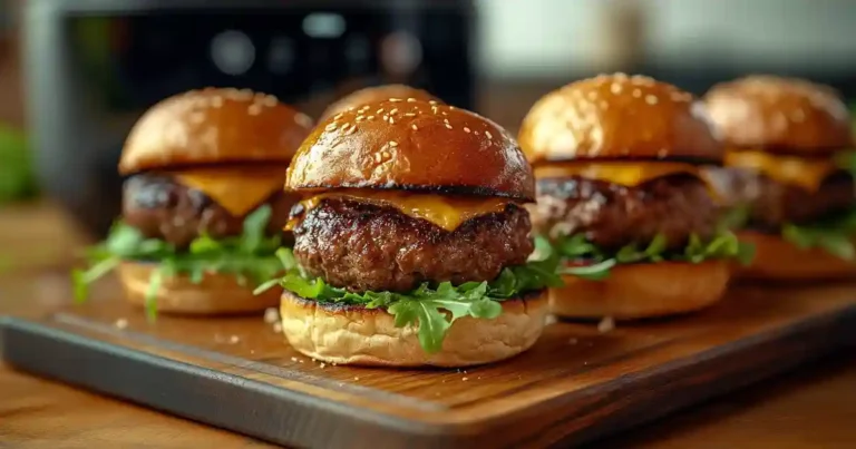Mini Burgers Apéritifs Au Airfryer