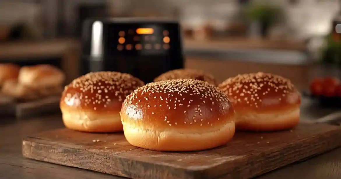 Pain Hamburger Maison Au Airfryer