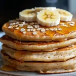 Pancakes Banane Et Flocons D’avoine Au Airfryer
