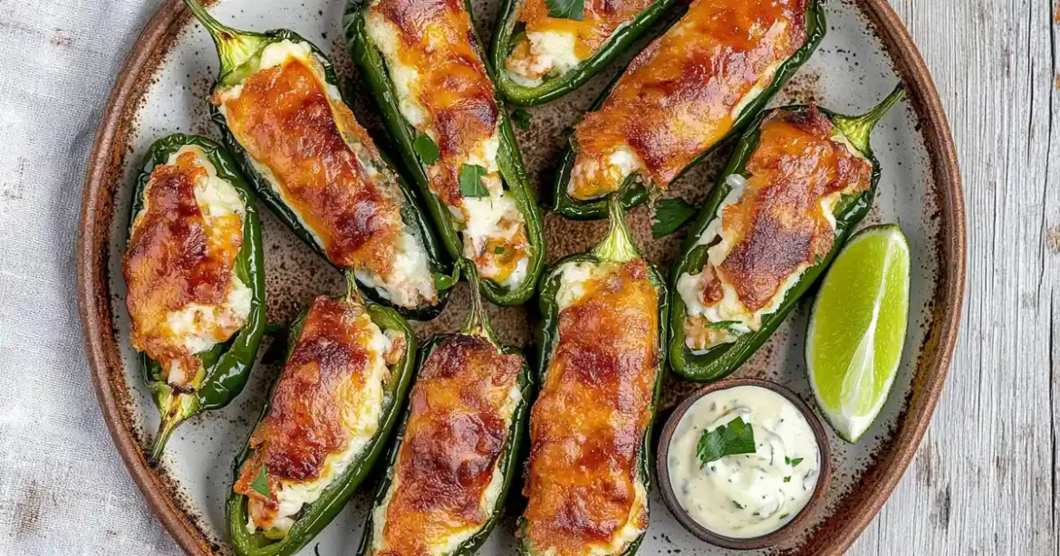 Poppers Aux Jalapeños Au Airfryer