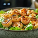 Salade César Aux Crevettes Grillées