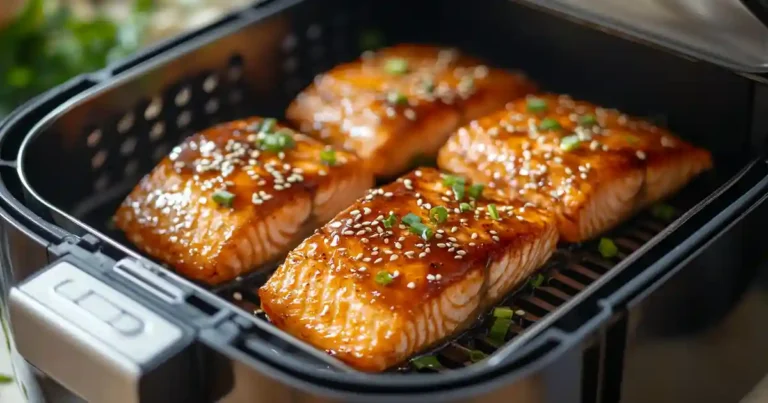 Saumon Teriyaki Au Airfryer