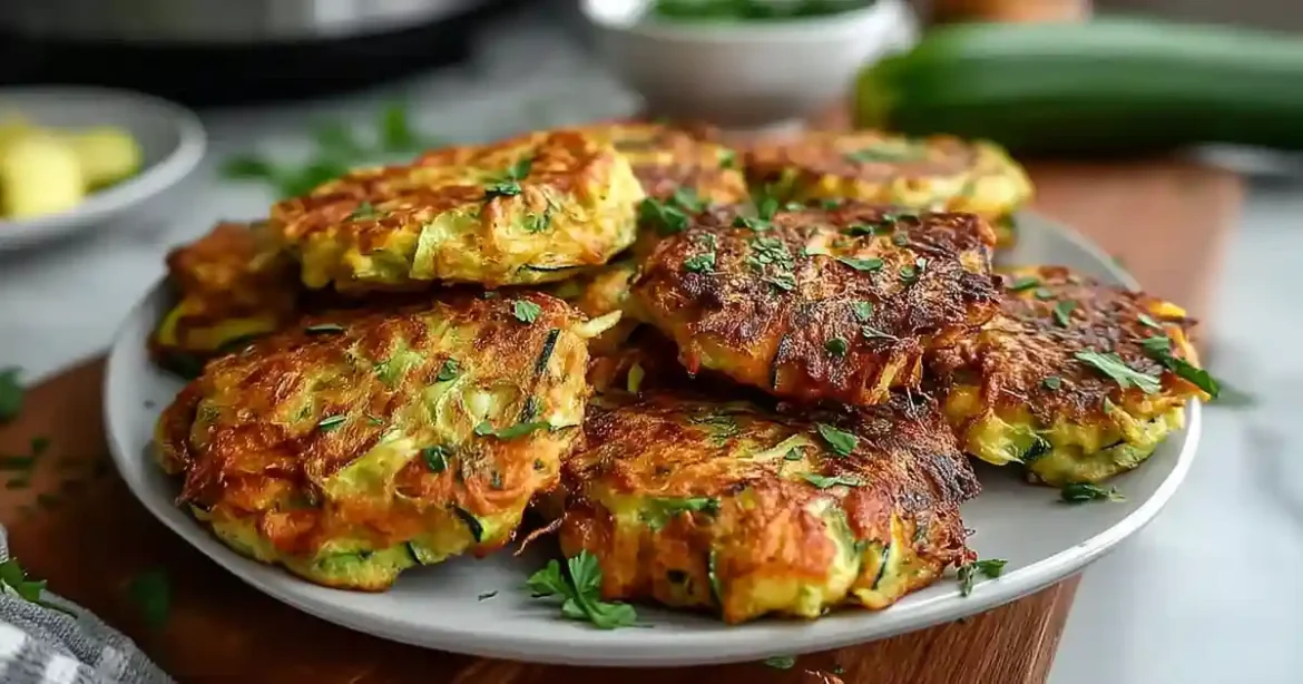 Beignets de courgettes au Airfryer : croustillants, légers et prêts en 15 minutes ! Beignets De Courgettes Au Airfryer