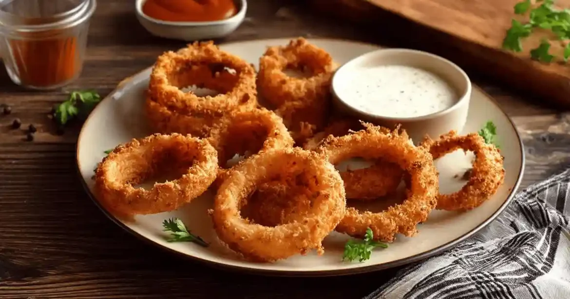 Beignets D’oignons Croustillants Au Airfryer