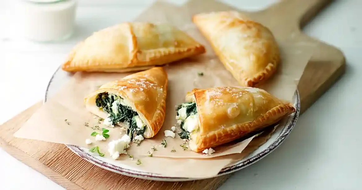 Chaussons épinards ricotta au Airfryer fondants Chaussons Épinards Ricotta Au Airfryer Fondants