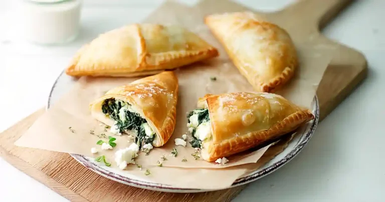 Chaussons Épinards Ricotta Au Airfryer Fondants