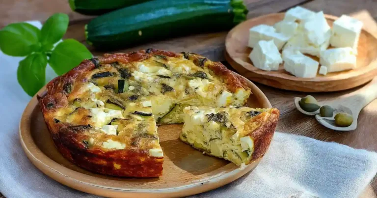 Clafoutis Salé Courgette & Feta Au Airfryer