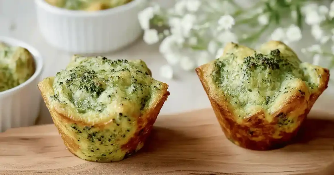 Flans De Brocolis Au Airfryer