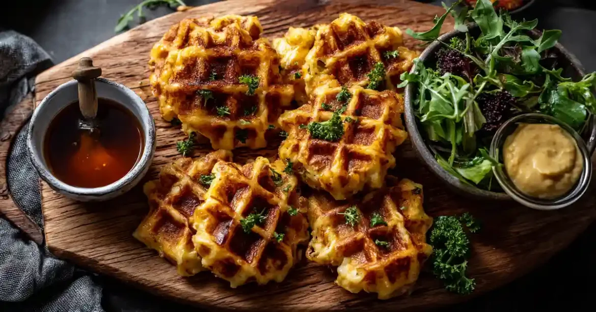 Gaufres Salées Au Fromage Et Pommes De Terre Au Airfryer