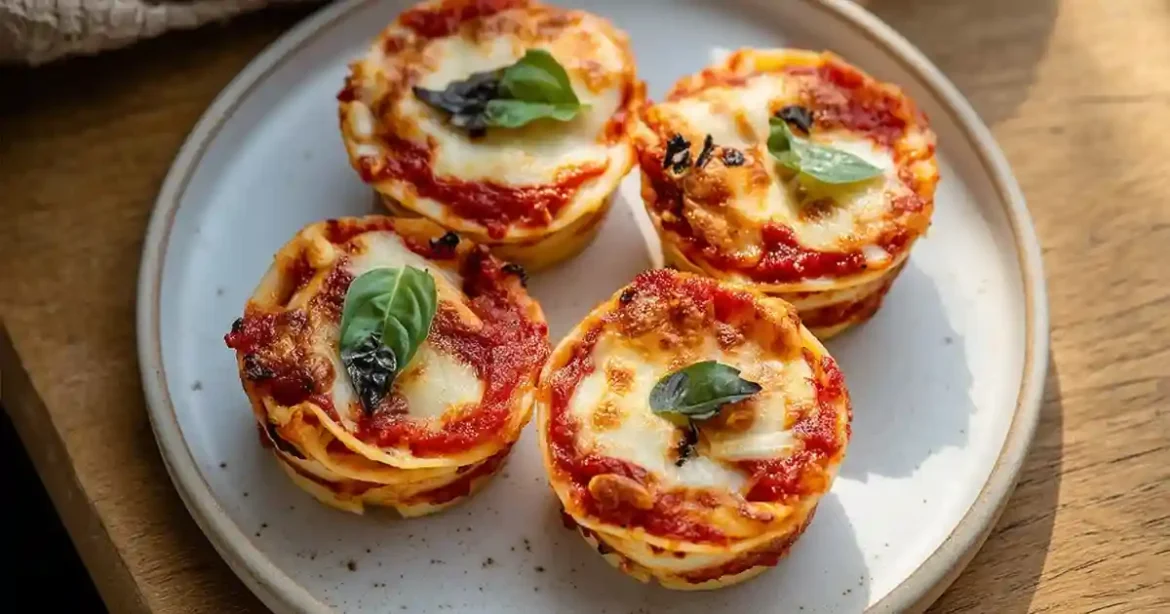 Mini-lasagnes au Airfryer : croustillantes, fondantes et prêtes en 20 min Mini Lasagnes Individuelles Au Airfryer