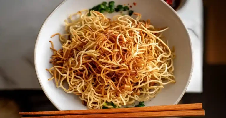 Nouilles Chinoises Croustillantes Au Airfryer