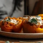 Poivrons Farcis Chèvre Miel Au Airfryer