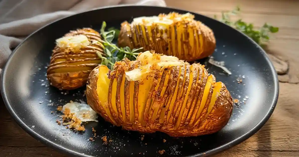 Pommes De Terre Hasselback Au Airfryer