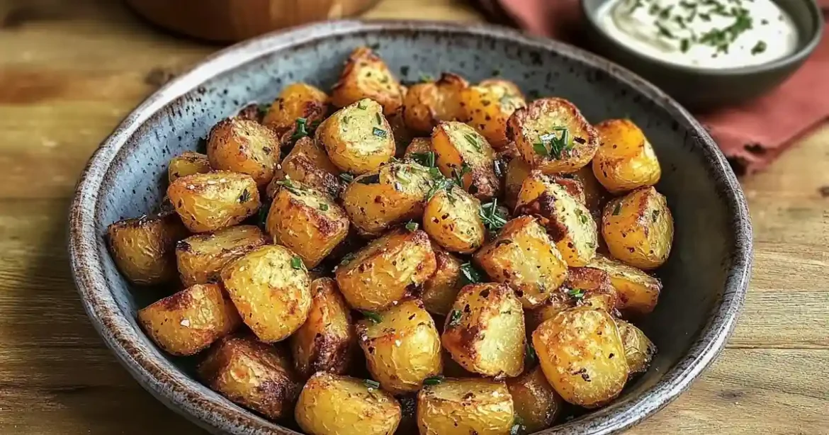 Pommes De Terre Rôties Au Airfryer