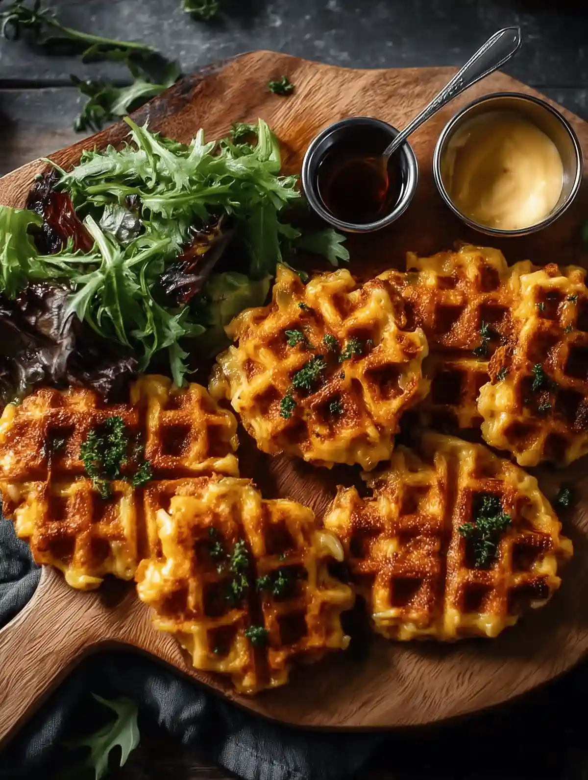 Recette Gaufres Salées Au Fromage Et Pommes De Terre Au Airfryer