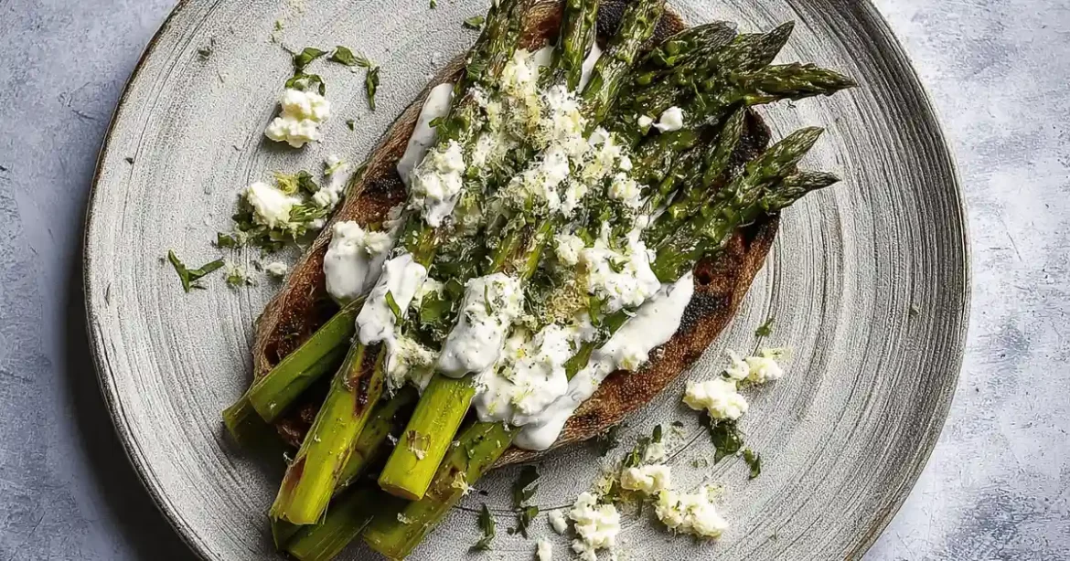 Asperges Grillées Au Airfryer Avec Sauce Citronnée