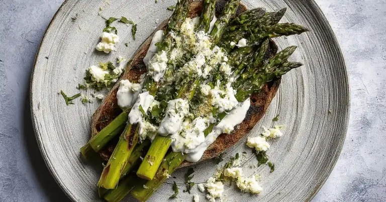 Asperges Grillées Au Airfryer Avec Sauce Citronnée