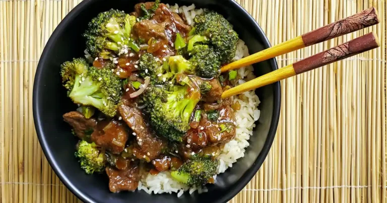 Bœuf Au Brocoli Au Airfryer