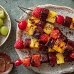 Brochettes De Fruits Grillés Au Airfryer
