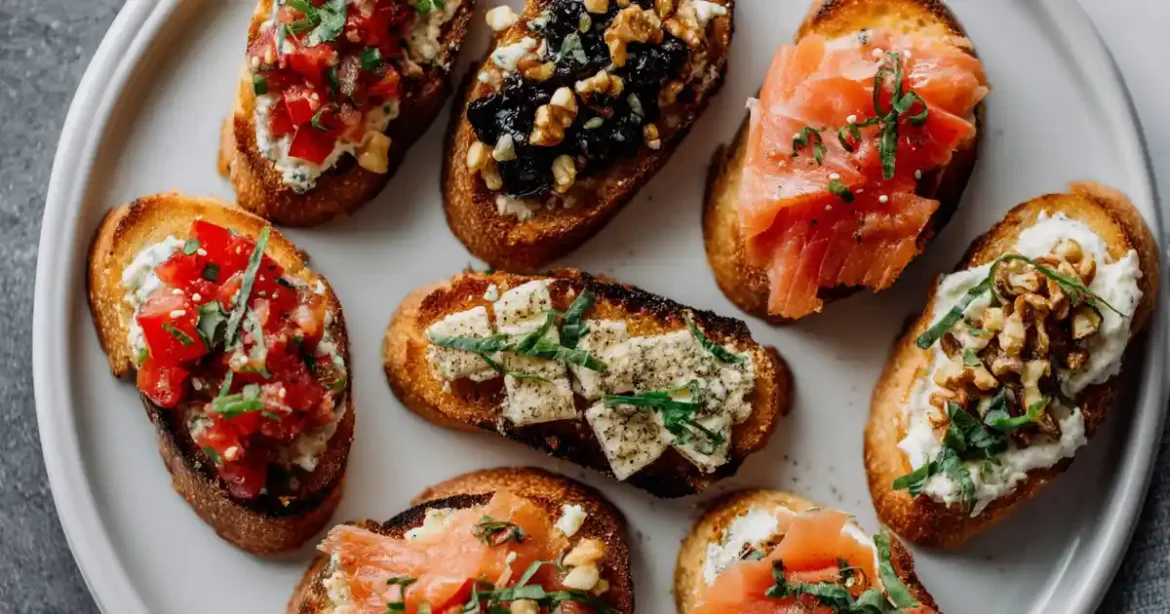 Bruschettas Au Airfryer