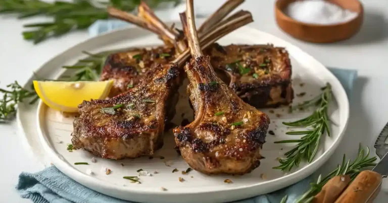 Côtelettes D’agneau Au Airfryer